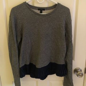 J.Crew Ruffle Sweatshirt